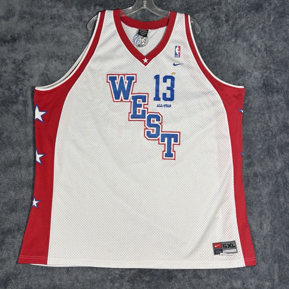 Steve Nash 2003 All-Star Jersey Nike 5XL +2 Length West Mavericks Rare HTF